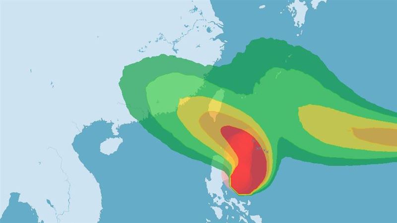 吳德榮：蘇拉稍減弱成中颱　路徑南修