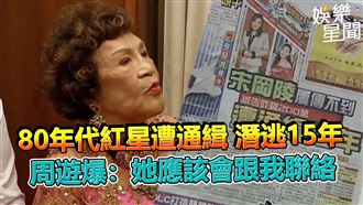 80年代紅星遭通緝 　周遊：她會跟我聯絡