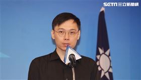 郭台銘宣布參選2024年總統　發言人黃士修（圖／記者邱榮吉攝影）