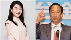 揭郭台銘參選總統宣言！周玉蔻神解析：侯柯投降，整合好跟我配。（圖／翻攝自周玉蔻臉書、記者邱榮吉攝影）