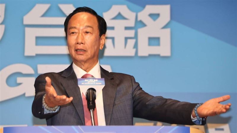 郭董喊中共可沒收鴻海　他愣：少100萬票