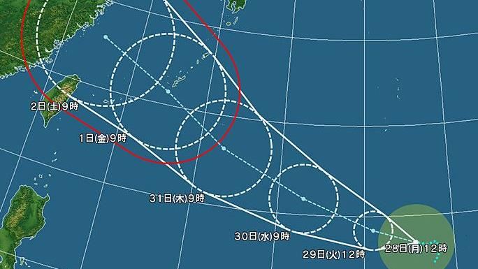 3颱共舞　海葵暴風圈將「籠罩半個台灣」