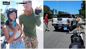 外國人遊花東被球棒問候　對嗆畫面曝光