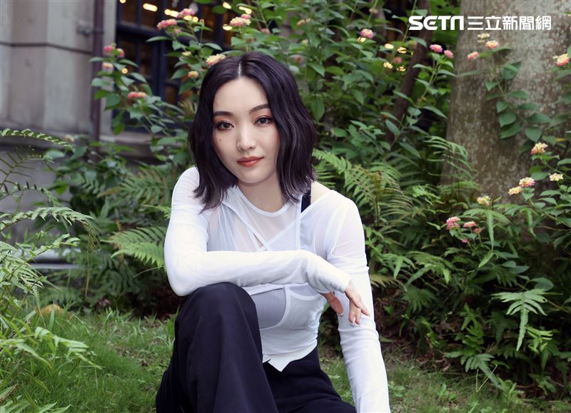 閻奕格三立新聞網專訪。（圖/記者邱榮吉攝影）