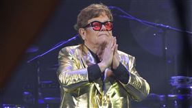 艾爾頓強驚傳跌倒。（圖／美聯社／達志影像）