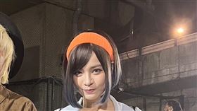 活動總召動漫歌手許君君（左）所辦的各項活動，郭鬼鬼總是第一個報名到場支持。（圖／361度提供）