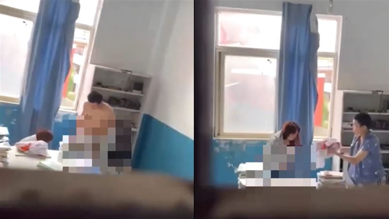 大學生教職辦公室激戰 被師逮喊:馬上好