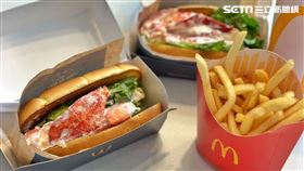 麥當勞螯龍蝦堡,記者劉沛妘攝影