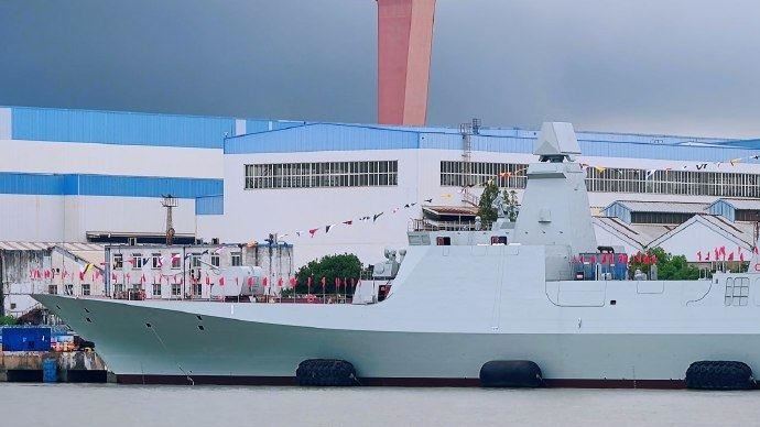 中國劍指台海　054B型飛彈巡防艦將下水
