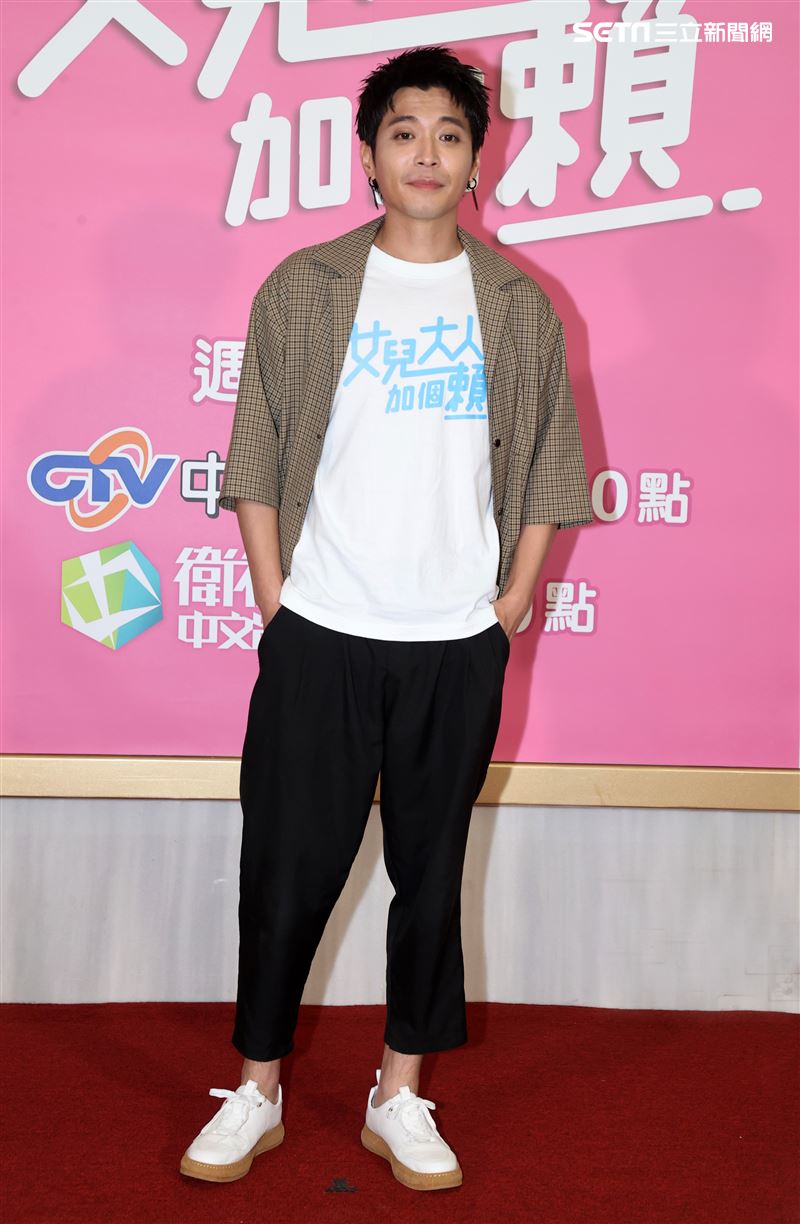 「女兒大人加個賴」演員侯彥西。（圖/記者邱榮吉攝影）