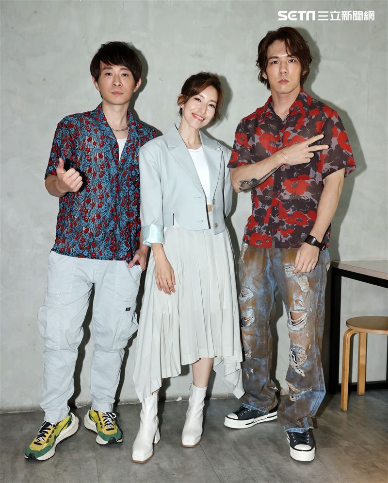 南拳媽媽隔15年終於合體二代成員LARA、張傑、宇豪「獨缺彈頭」。（圖/記者邱榮吉攝影）