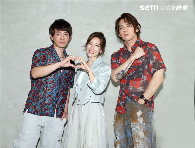 南拳媽媽隔15年終於合體二代成員LARA、張傑、宇豪「獨缺彈頭」。（圖/記者邱榮吉攝影）