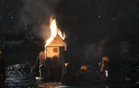 ▲放水燈活動通常會在中元節前一天舉行（圖／雞籠中元祭）