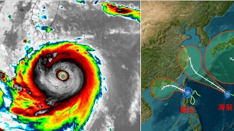 蘇拉強度達顛峰！今風雨漸增明影響最劇烈