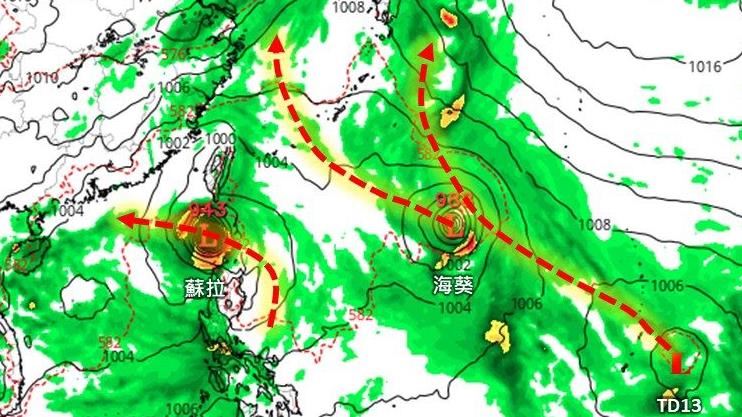一個接一個！鴻雁颱風恐生成　1現象曝光