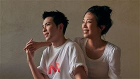 蕭敬騰和老婆林有慧七夕曬出甜蜜照。（圖／V MAGAZINE提供）