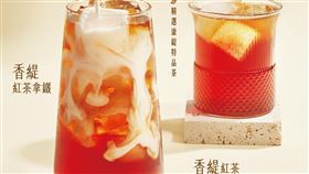 迷客夏推出全新風味「香緹紅茶拿鐵系列」。（圖／品牌業者提供）