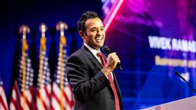 美國共和黨總統參選人企業家拉馬斯瓦米。（圖／翻攝自Vivek Ramaswamy臉書）