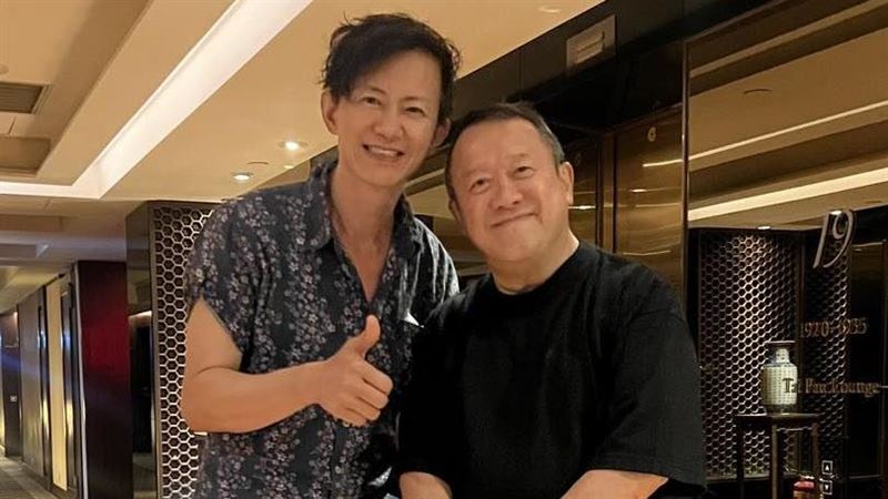 曾志偉裝支架術後近照曝　揭手臂微創傷口