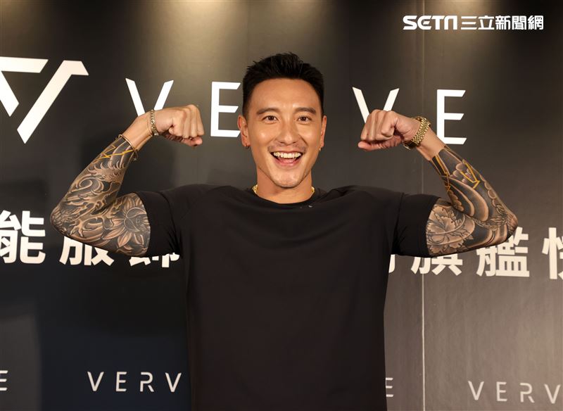 王陽明婚變首露面，分居蔡詩芸4個月親曝8年婚現況「給我們空間」。（圖/記者邱榮吉攝影）