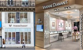 法式珠寶Vivienne Diamant新櫃開幕！A8新光三越＆鑽石塔推出限時優惠！（業配勿用）