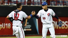 ▲U18世界盃棒球賽，台灣隊先發孫易磊完投7局僅挨2安無失分。（圖／記者劉彥池攝影）