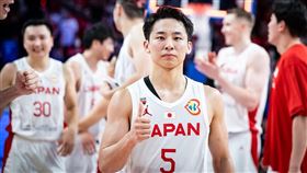 日本隊河村勇輝。（圖／翻攝自FIBA官網）