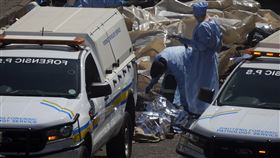 南非約翰尼斯堡 Johannesburg 火災 （圖／美聯社／達志影像）