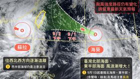 中央氣象局報天氣