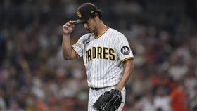 ▲達比修有先前因為手肘發炎進受傷名單，檢查結果是骨刺。（圖／美聯社／達志影像）