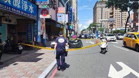 埔墘派出所,墜樓,板橋,腦漿,記者莊淇鈞攝影