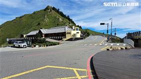 海葵颱風來襲，合歡山休園。（圖／林業保育署南投分署提供）