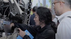 頭蓋骨,太魯閣,王薇君,車廂（圖／王薇君提供）