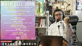 《大嘻哈2》入圍4項走鐘獎。（圖／翻攝自走鐘獎頒獎典禮 Walk Bell John Awards）