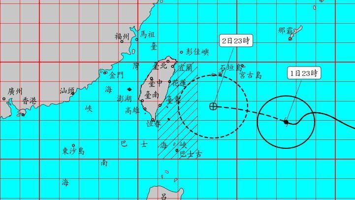「海葵」侵台！沿海2處有3米高海浪