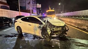 BMW,68快速道路,車禍,逆向（圖／翻攝自《新竹大小事》、翻攝畫面）