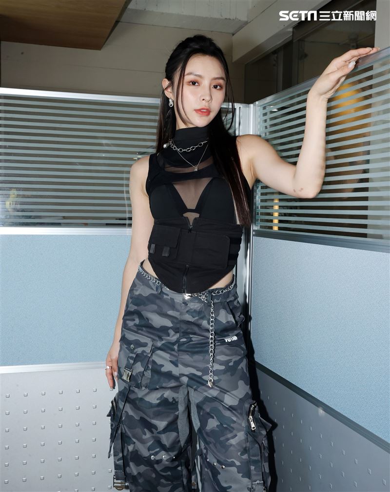 ELIKE莊錠欣三立新聞網專訪。（圖/記者邱榮吉攝影）