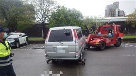 台北水門,拖吊,堤外停車場 （圖／北市府提供）