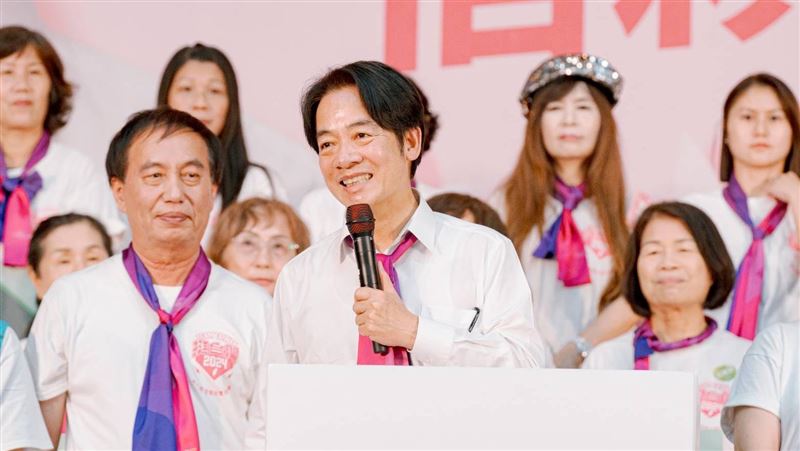 1600位姊妹力挺　賴清德感動不知怎麼說話