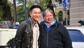 ▲劉德華，洪金寶。（圖／翻攝自微博）