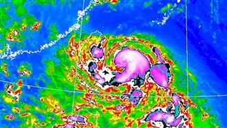 海葵颱風強襲　東半部、南部降雨「紫爆」