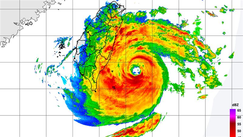 海葵今籠罩！花蓮超大豪雨　秒懂降雨熱區