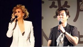 ▲甄妮，李玟，好聲音，楊培安。（圖／翻攝自臉書，微博）