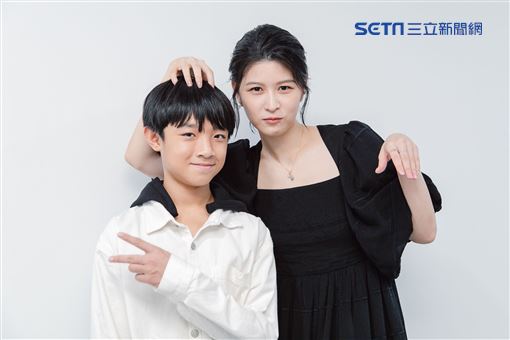 江宜蓉、阮柏皓《百味小廚神》三立新聞網專訪。（圖／記者楊澍攝影）