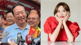 郭台銘，林志玲（組合圖）