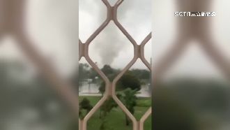 海葵肆虐第一排　台東市區驚見「龍捲風」