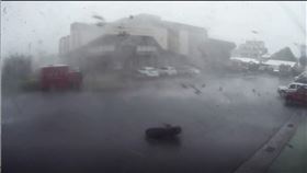 ▲海葵颱風登陸瞬間影像曝光（圖／台東縣消防局提供）