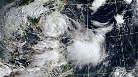 海葵颱風衛星雲圖0710版（圖／氣象局）