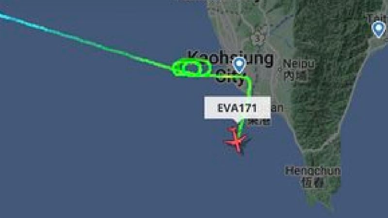 颱風夜又有長榮落地秀　網：挑戰海葵失敗