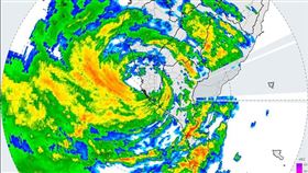 單雷達合成回波圖（圖／中央氣象局）